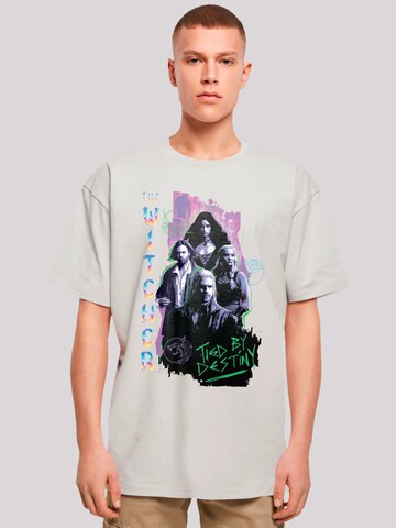 T-Shirt 'The Witcher Tied By Destiny Netflix TV Series' F4NT4STIC en gris : devant