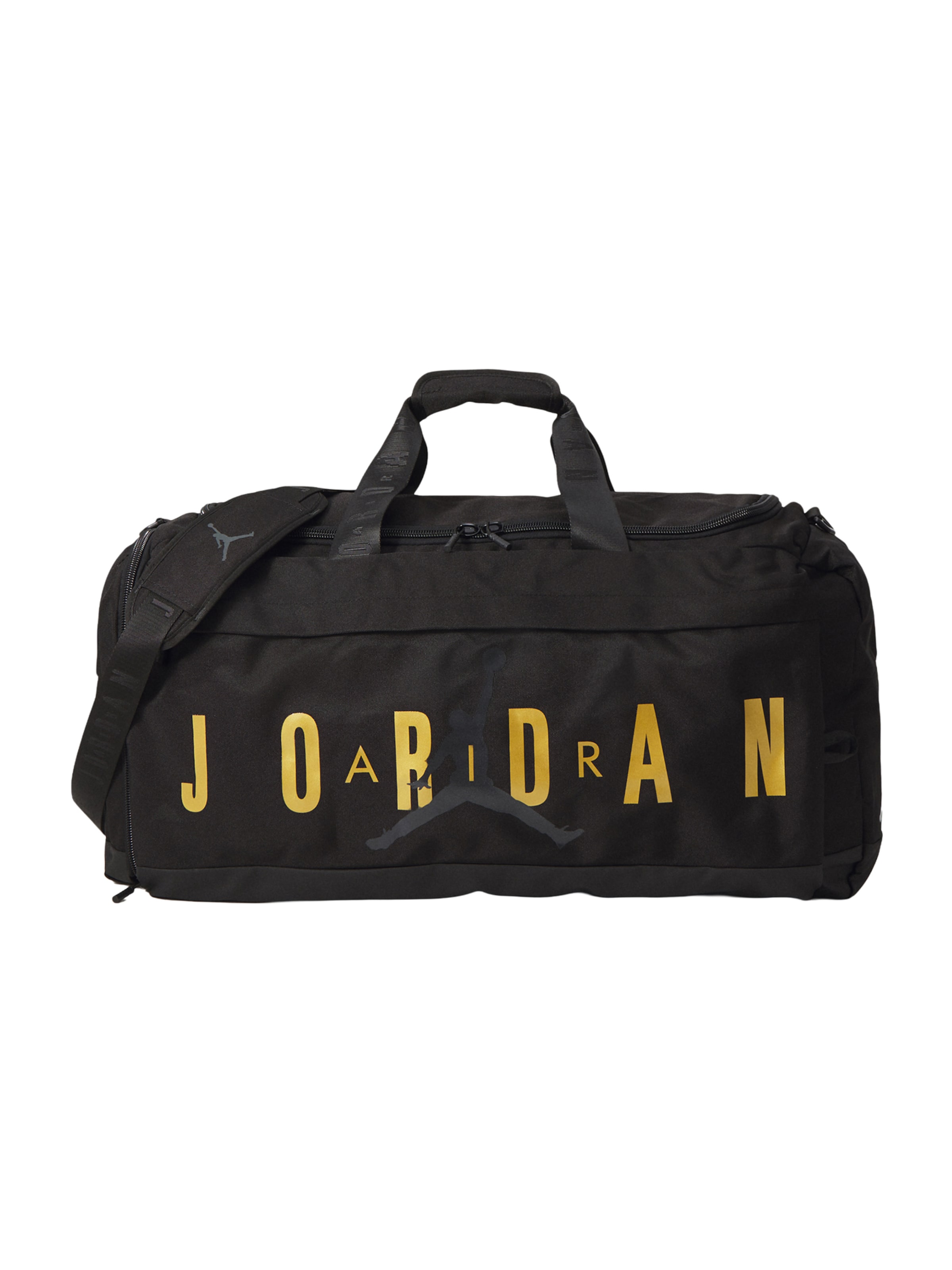 Jordan Sportstaske 'JAM VELOCITY' i sort: forside