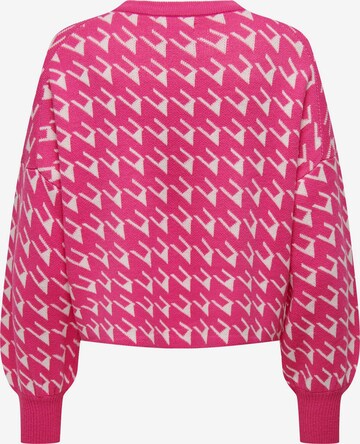 ONLY Pullover 'SPACE' i pink