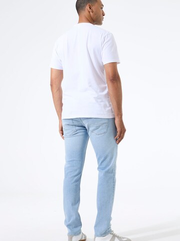 GARCIA Slimfit Jeans 'Russo' in Blauw