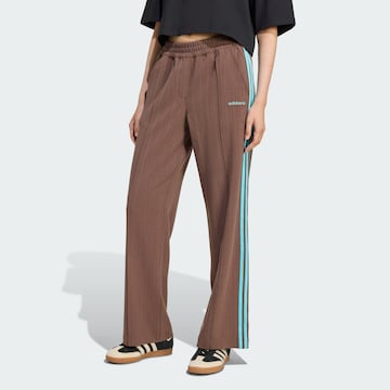 ADIDAS ORIGINALS - regular Pantalón en marrón: frente