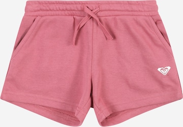 ROXY Workout Pants 'SURF FEELINGSHT' in Pink: front