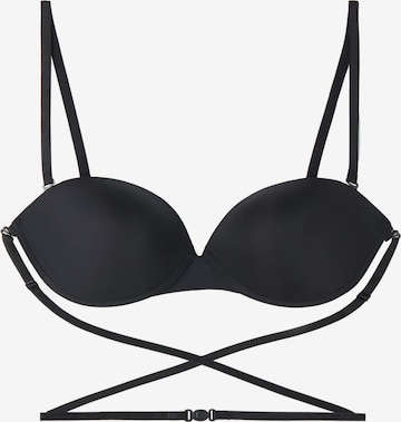 INTIMISSIMI Balconette BH 'Anna' in Schwarz: predná strana