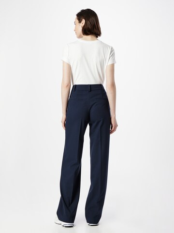 Wide leg Pantaloni con piega frontale 'Anker' di modström in blu