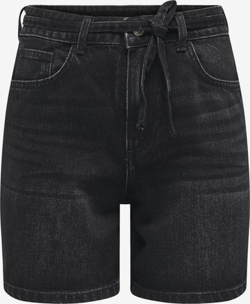 ONLY Regular Jeans in Zwart: voorkant