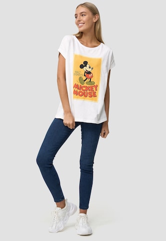 Recovered Shirt 'Mickey Mouse' in Beige