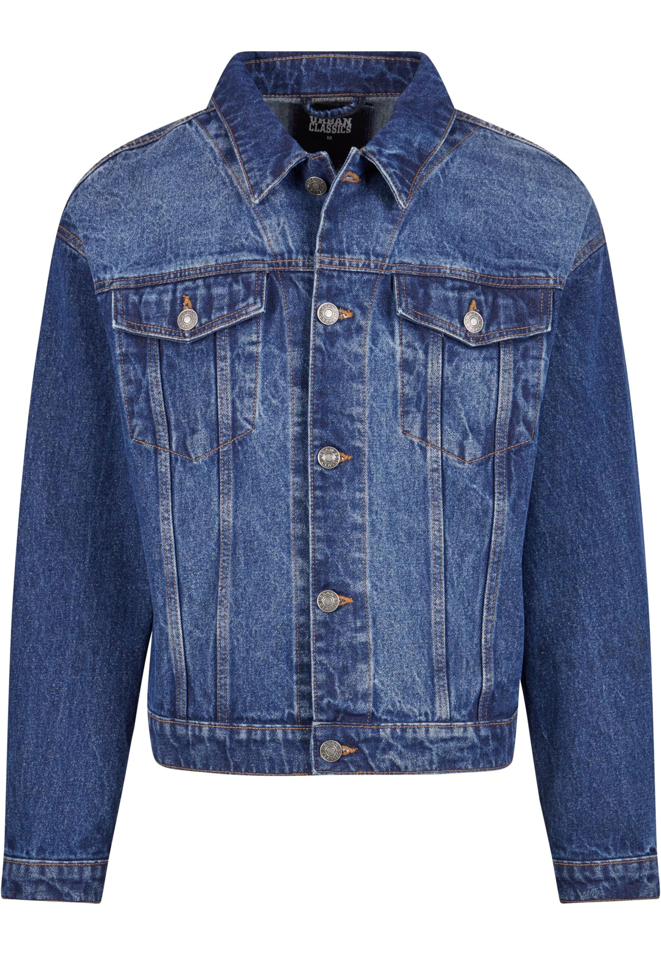 Urban Classics Övergångsjacka i blå: framsida