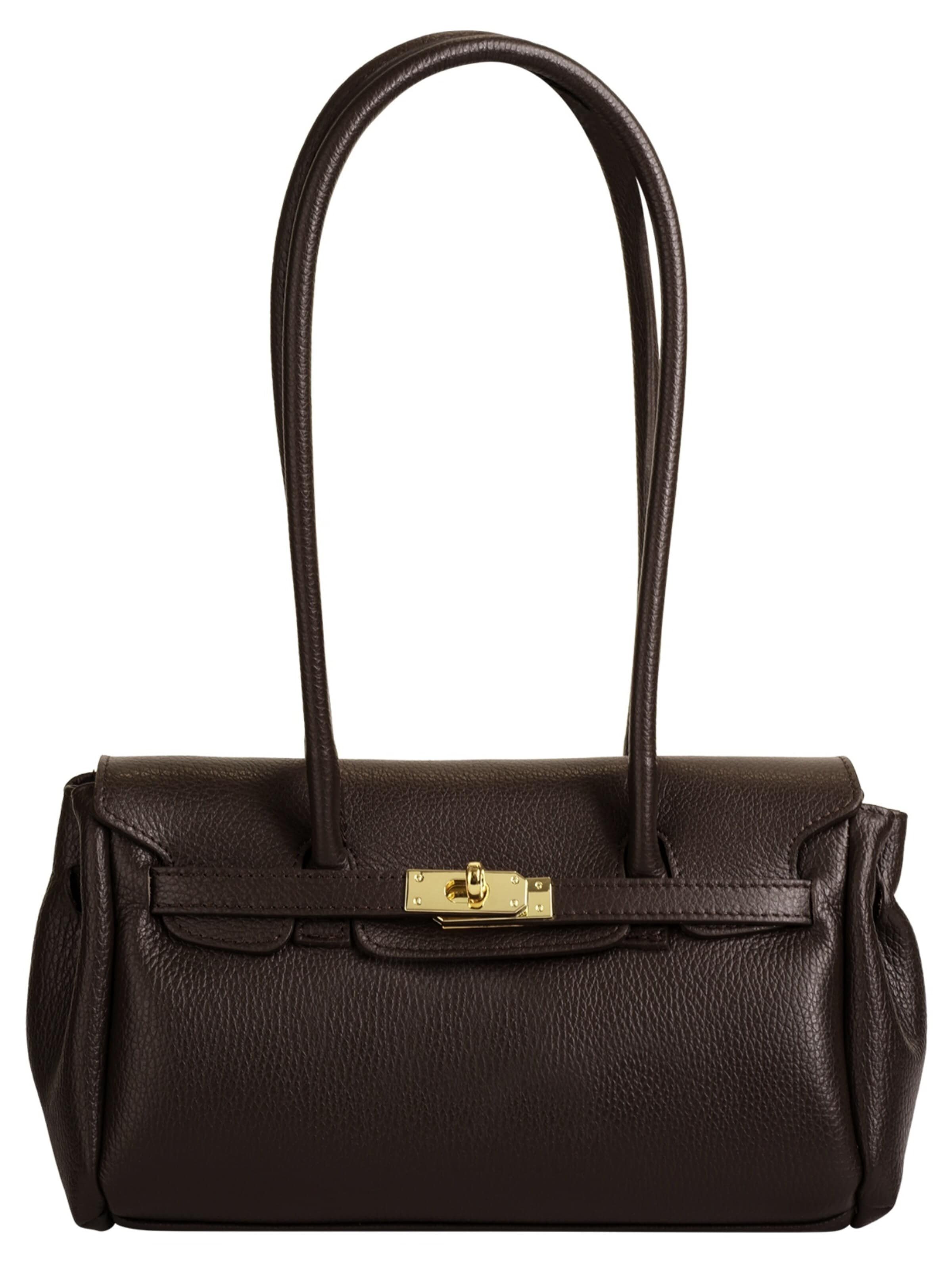 forty° Handbag 'MORVINA' in Brown: front