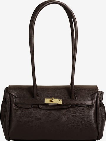 forty° Handbag 'MORVINA' in Brown: front