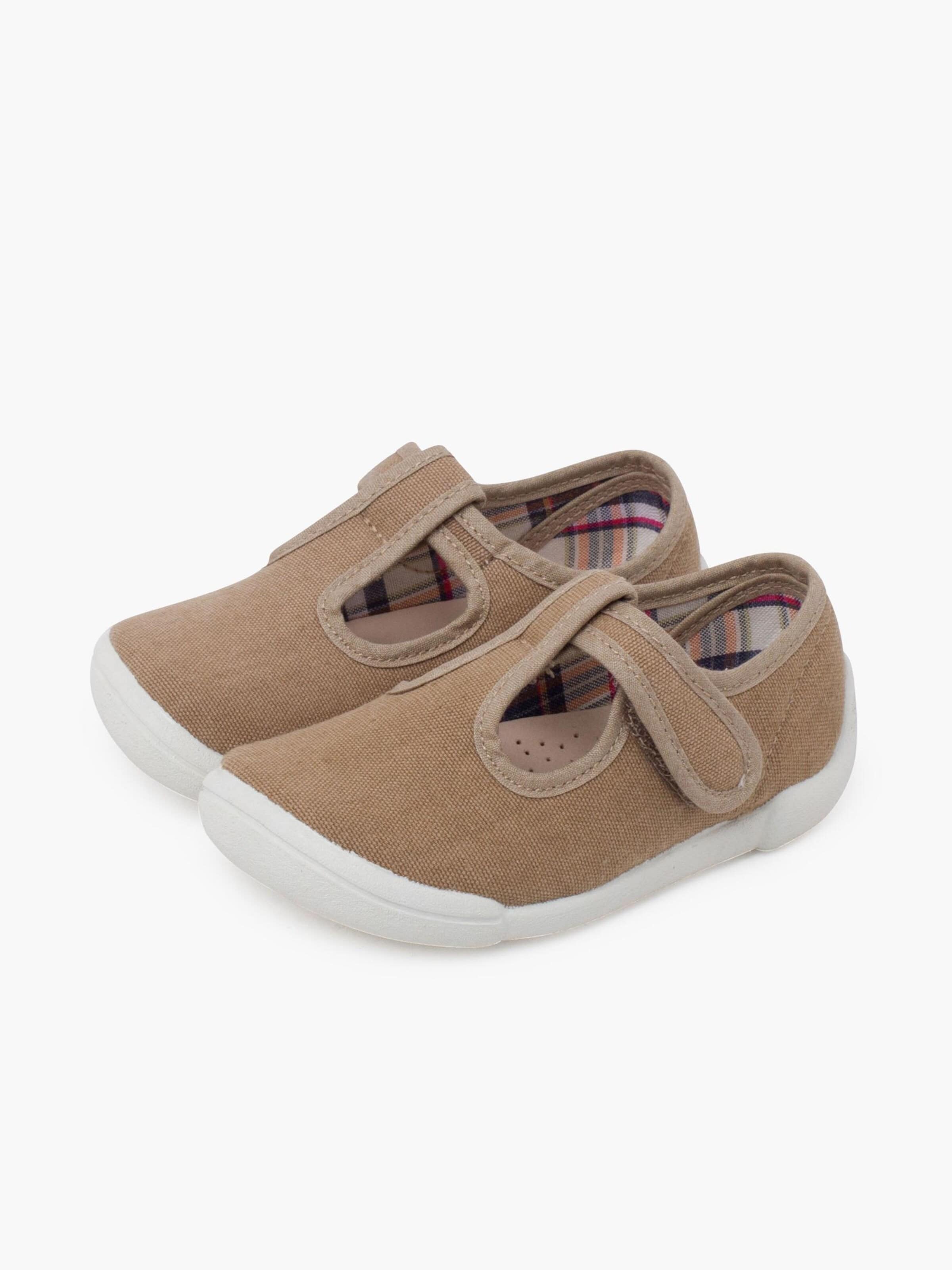 Pisamonas - Zapatos primeros pasos en beige
