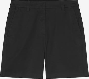 Marc O'Polo Regular Chino Pants in Black: front
