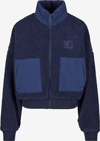 Veste mi-saison Karl Kani en bleu : devant