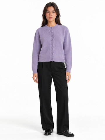 Viorna Knit cardigan 'Strickjacken' in Purple