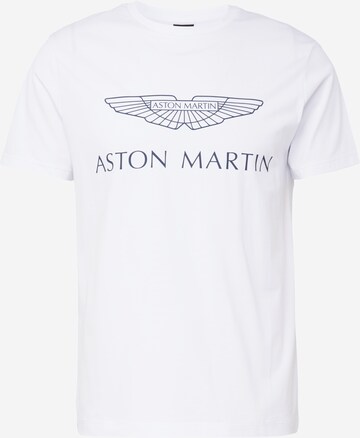 Hackett London Shirt 'AMR' in Wit: voorkant