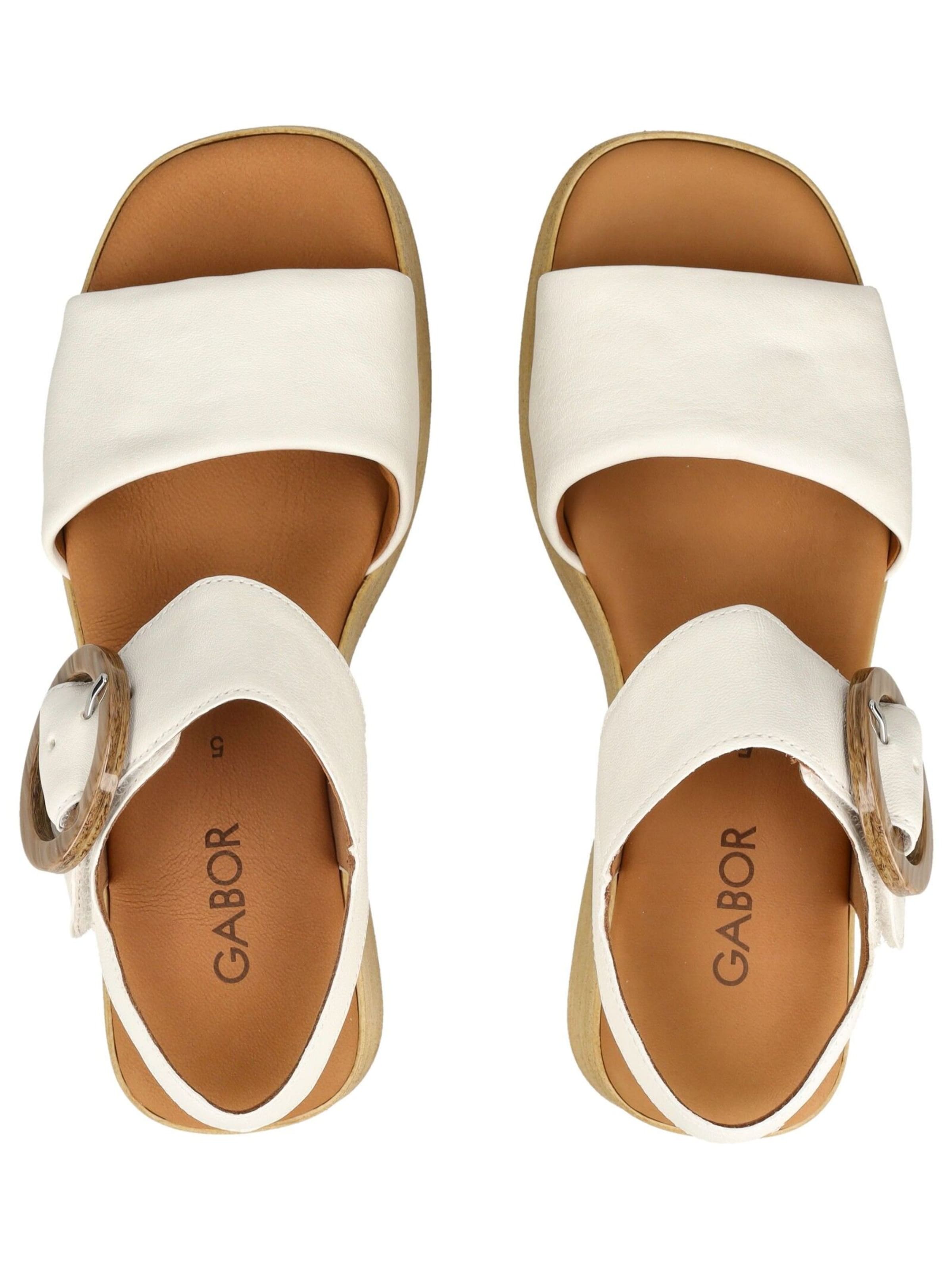 GABOR Sandaal in Wit