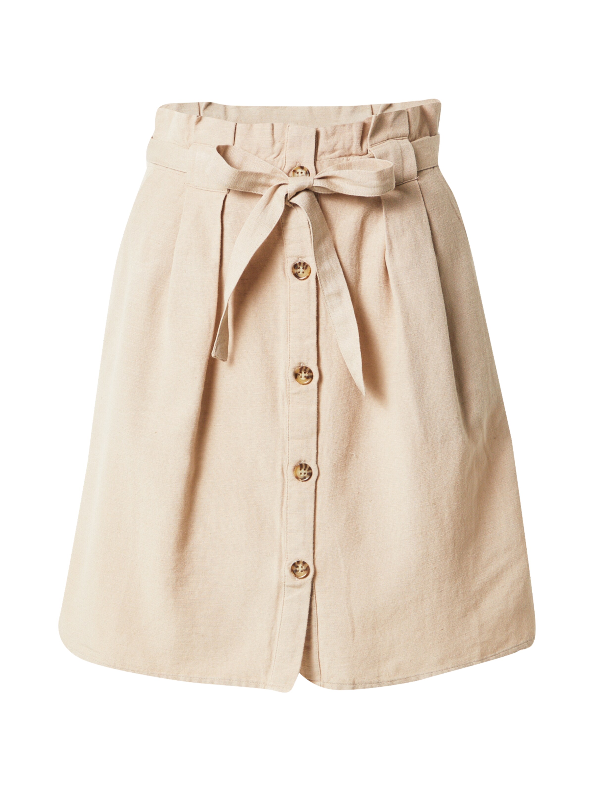 VILA Skirt in Beige: front