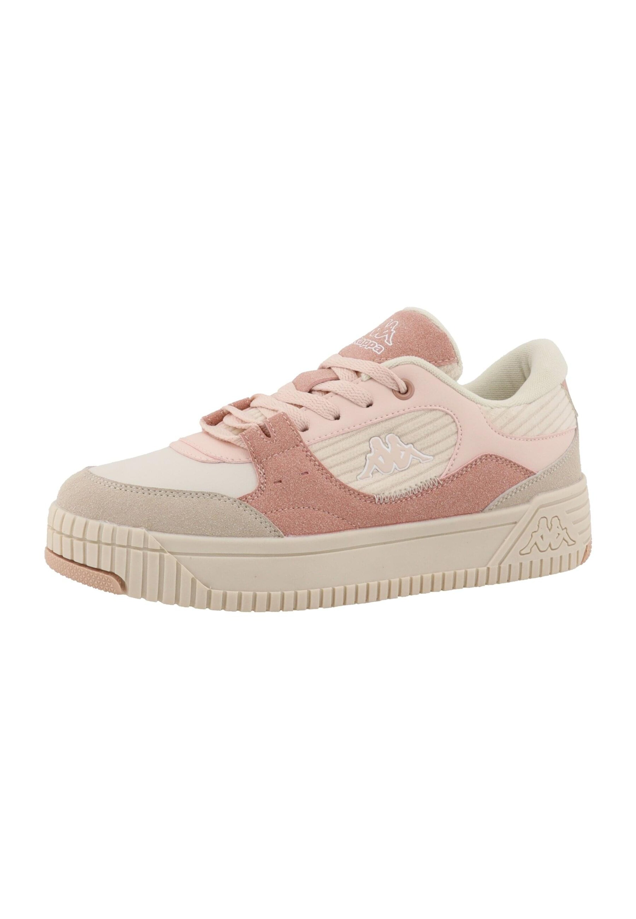 KAPPA Sneakers laag 'Isamara' in Beige: voorkant