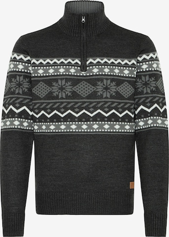 BLEND Trui ' BHNolan ' in Zwart: voorkant