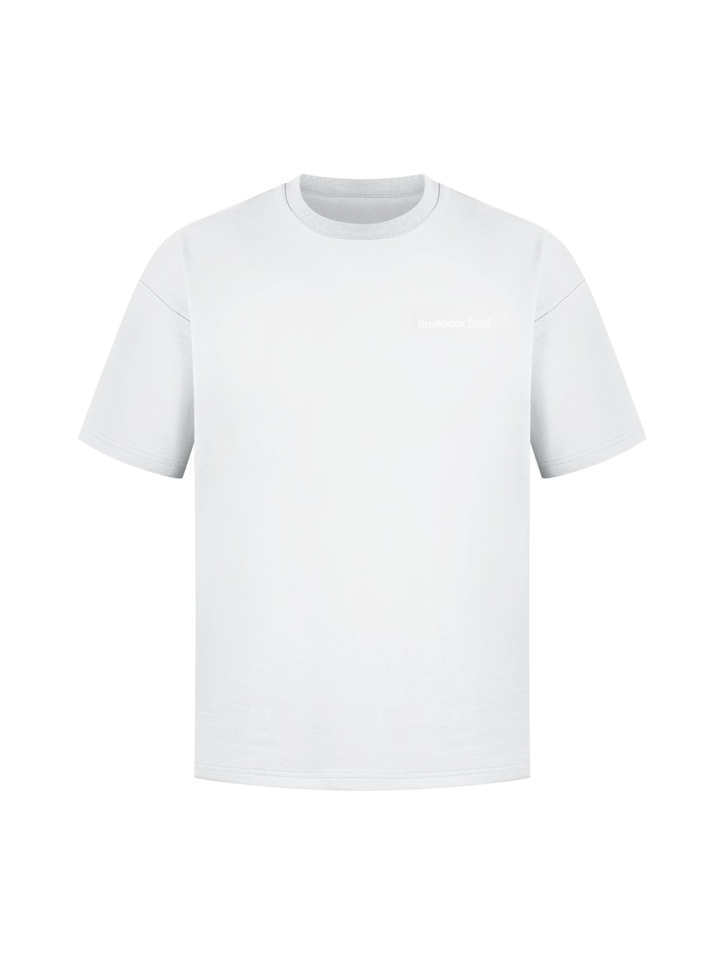 Smilodox Shirt in Grijs: voorkant