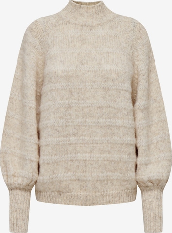 ONLY Sweter 'Celina' w kolorze beżowy: przód