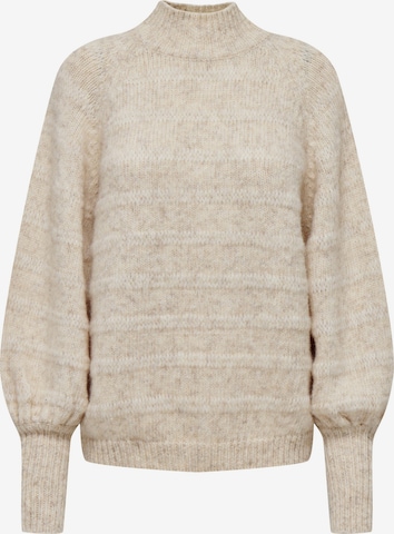 ONLY Sweater 'Celina' in Beige: front