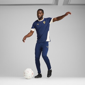 PUMA Slim fit Sports trousers 'Portugal' in Blue