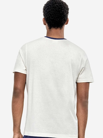 Gisela Pyjama kort in Wit