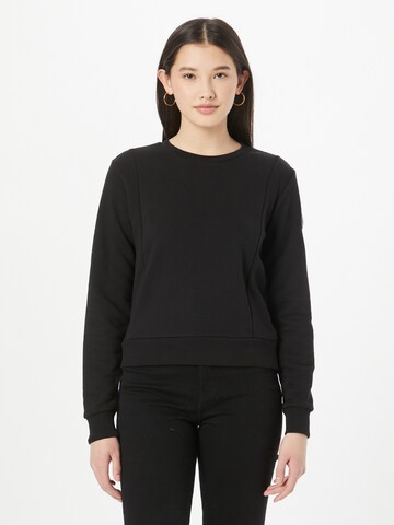 Colmar Sweatshirt in Zwart: voorkant