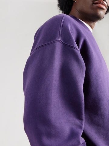 Felpa 'ESSENTIAL' di Abercrombie & Fitch in lilla
