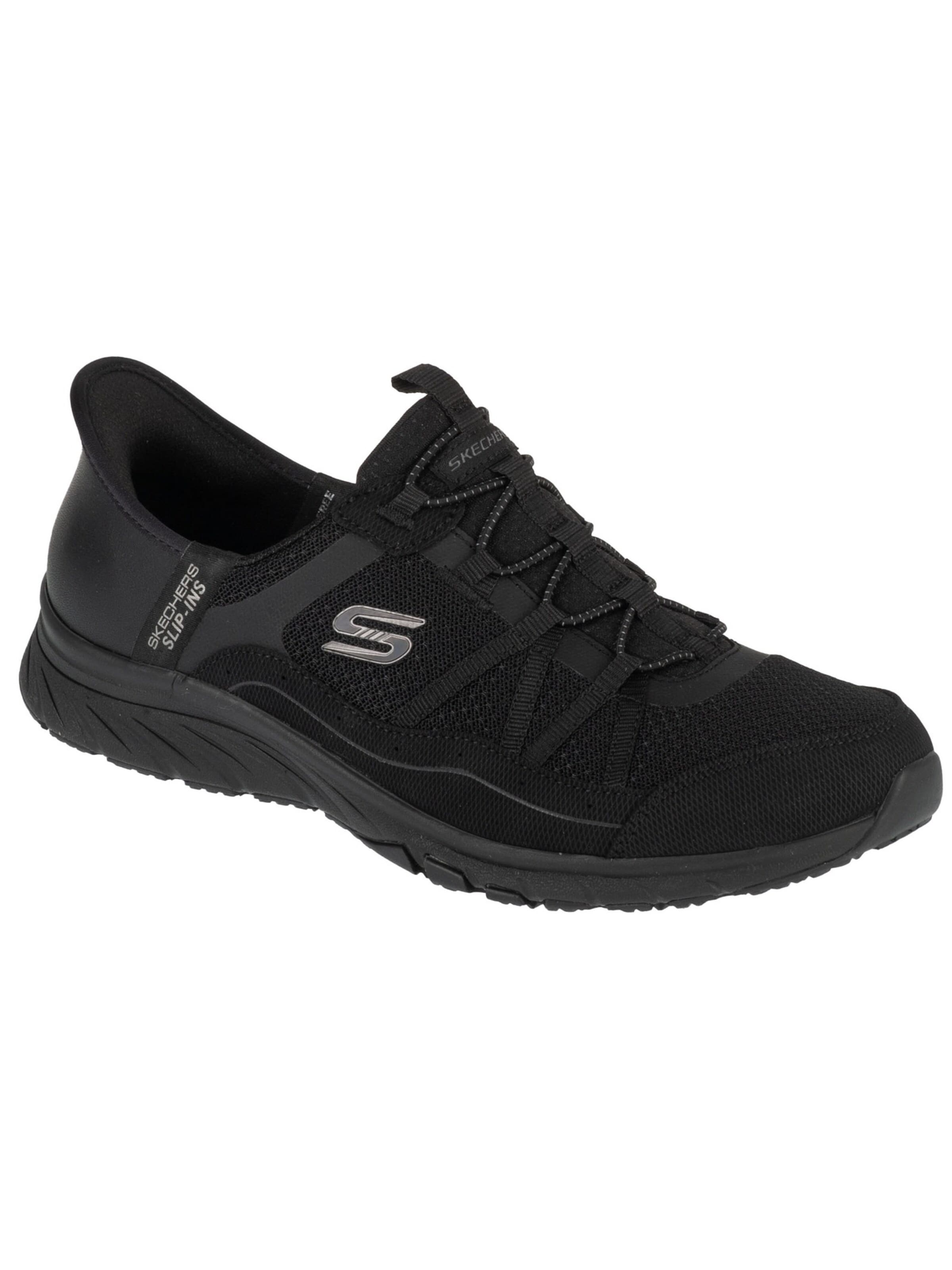 SKECHERS Sneakers laag 'Skechers Slip-ins: Gratis Sport - Leisurely' in Zwart: voorkant