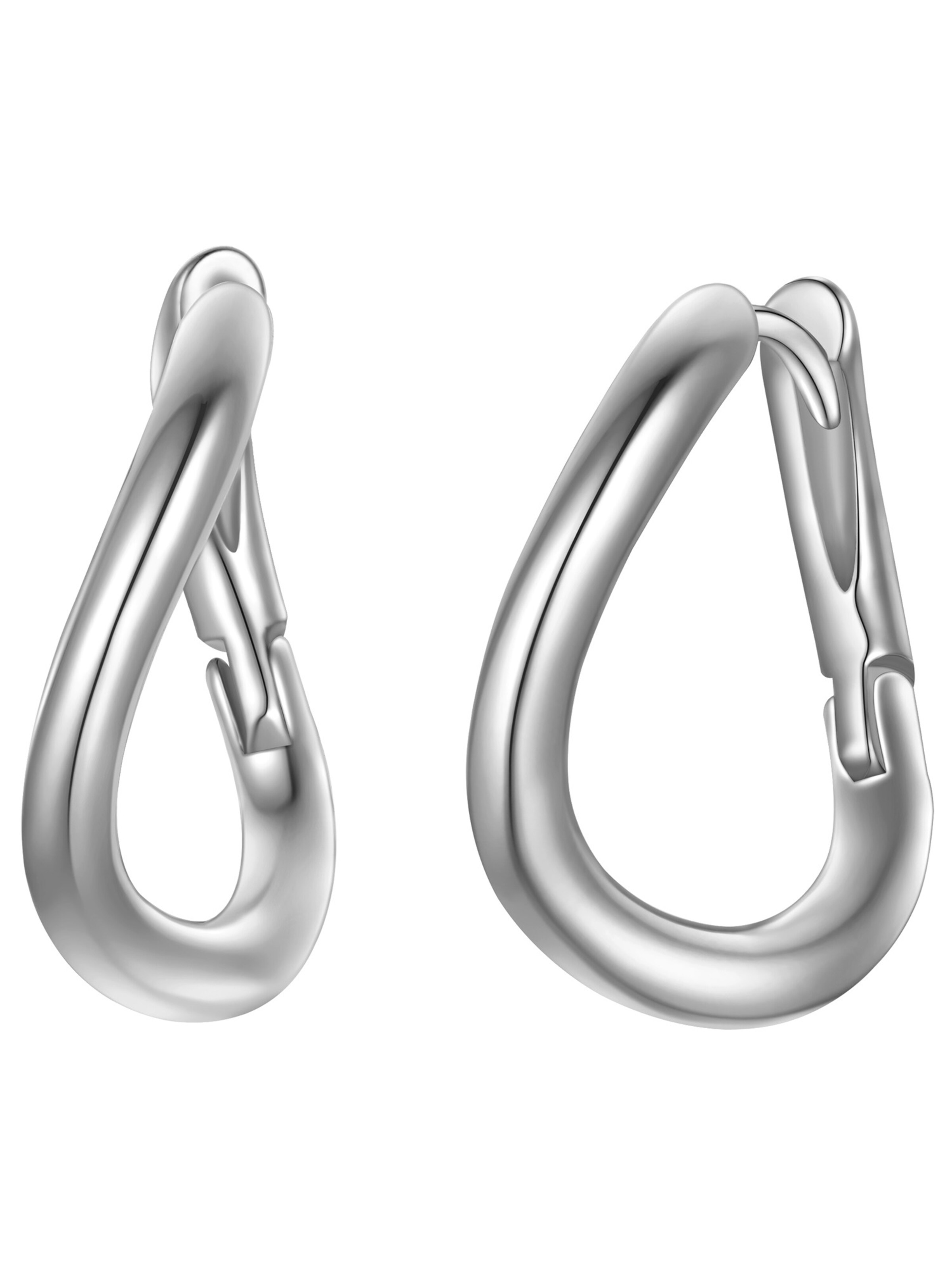 Yokoamii - Pendientes en plata: frente