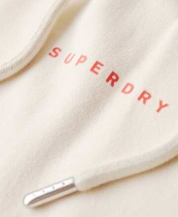 Sweat-shirt 'Code' Superdry en blanc