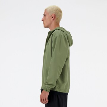 Veste mi-saison 'Iconic Collegiate' new balance en vert