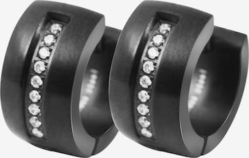 Akzent Earrings 'Manila, langlebig' in Black: front