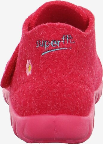 SUPERFIT Slippers 'Happy' in Red