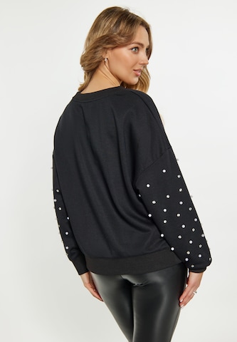 fainaSweater majica - crna boja