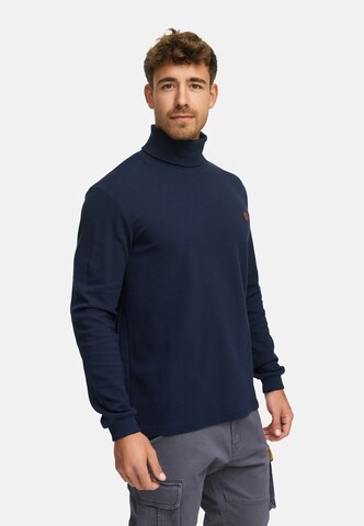 INDICODE JEANS Shirt 'Guadalupe' in Blauw