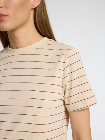 T-shirt SELECTED FEMME en beige