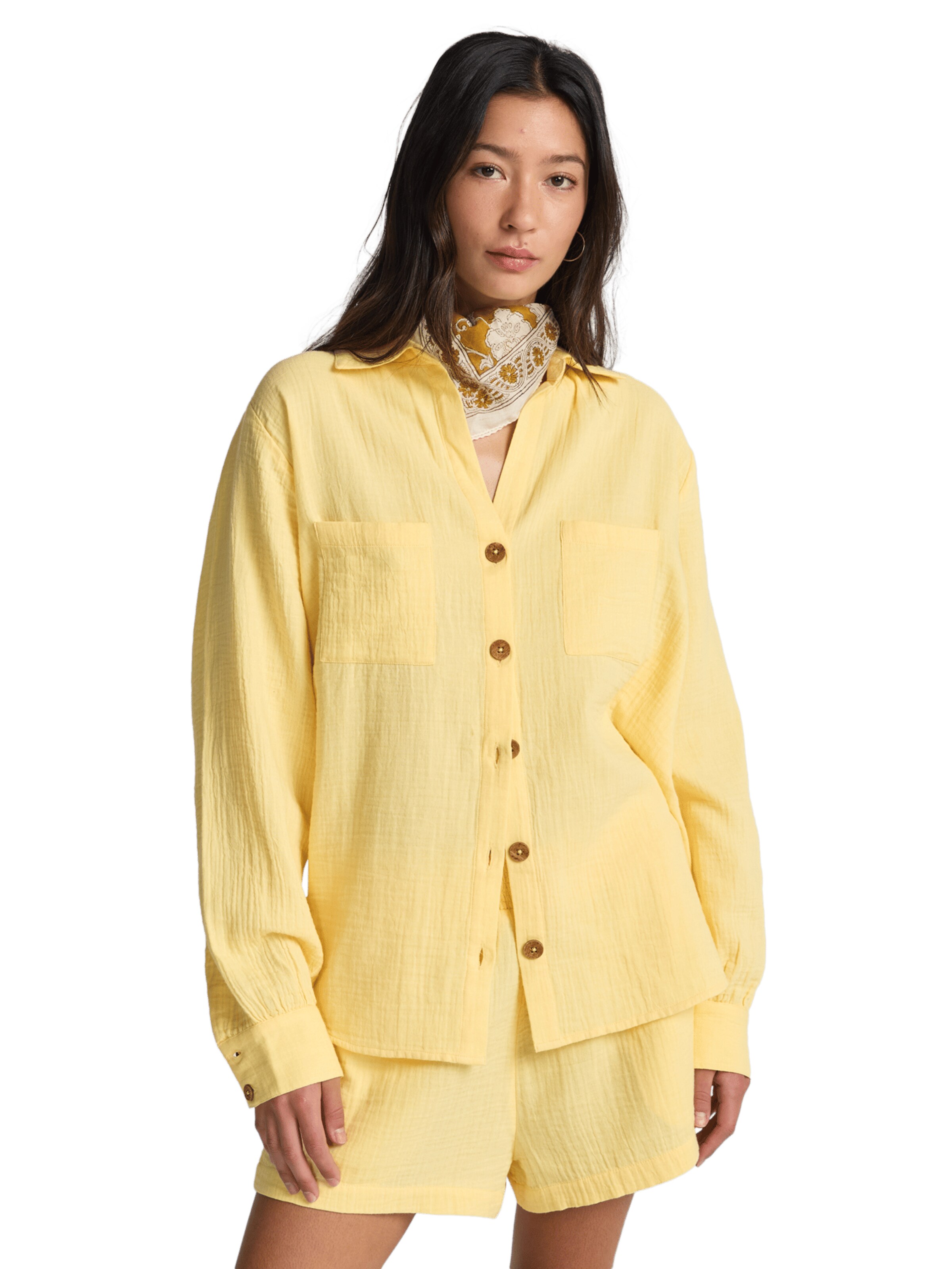 BILLABONG Hose in Gelb: Vorderseite