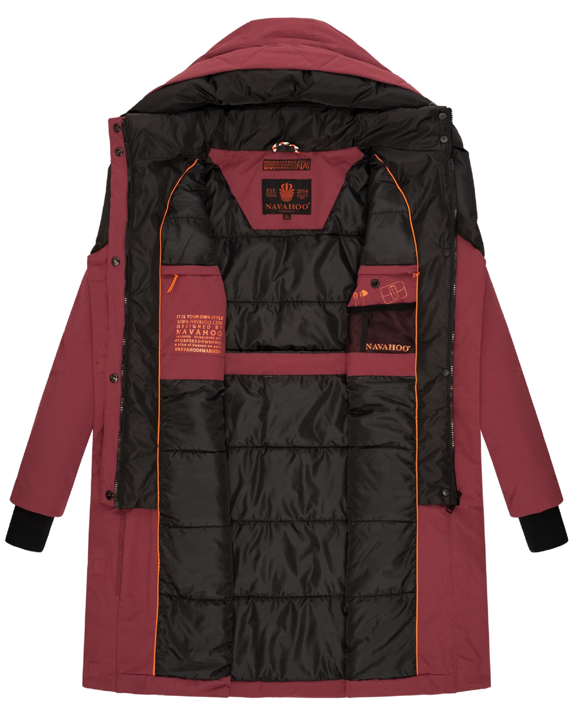 NAVAHOO Зимно палто 'Snowelf' в червено