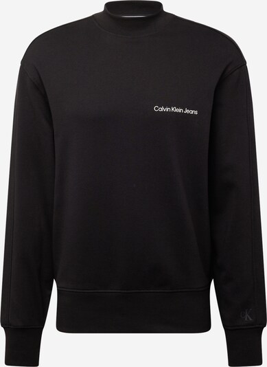 Felpa 'INSTITUTIONAL' Calvin Klein Jeans di colore nero / bianco, Visualizzazione prodotti