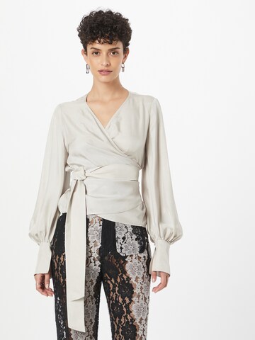 IVY OAK Blouse 'ELOISE' in Beige: voorkant