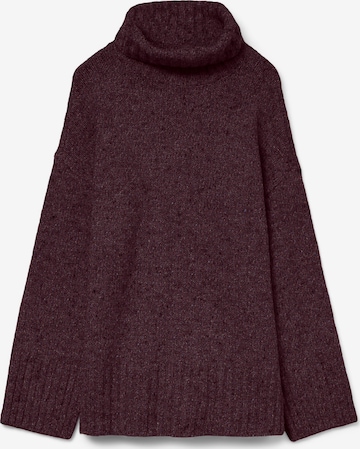 Vero Moda Curve Sweater 'VMCingrid' in Red: front