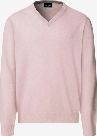 Pull-over Hackett London en rose : devant