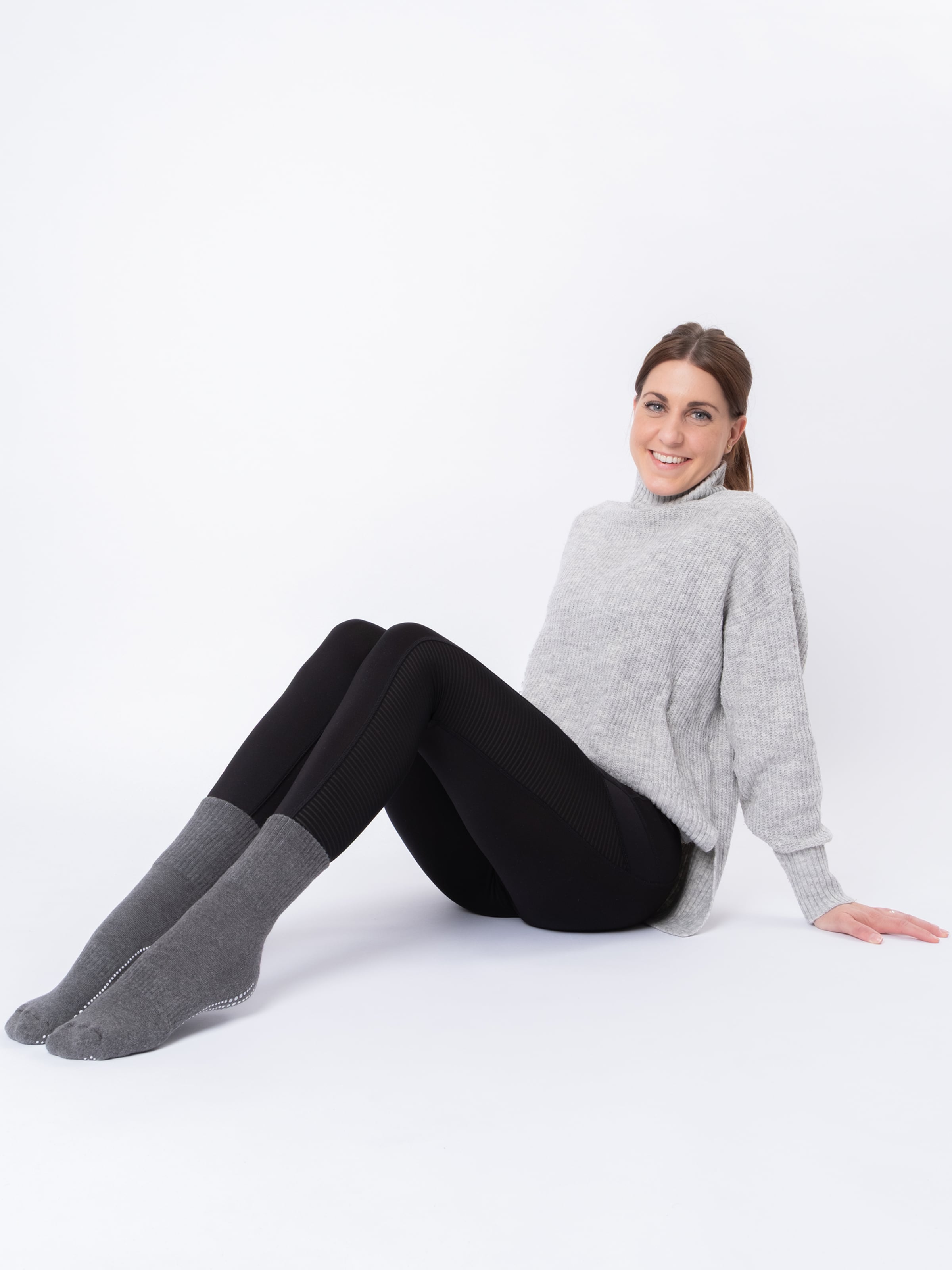 Chaussettes 'Stopper Madeleine' Occulto en gris