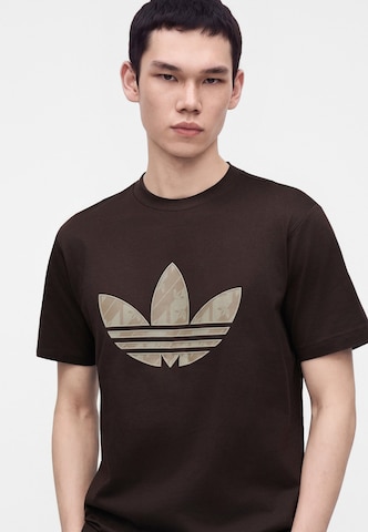 ADIDAS ORIGINALS Μπλουζάκι σε καφέ