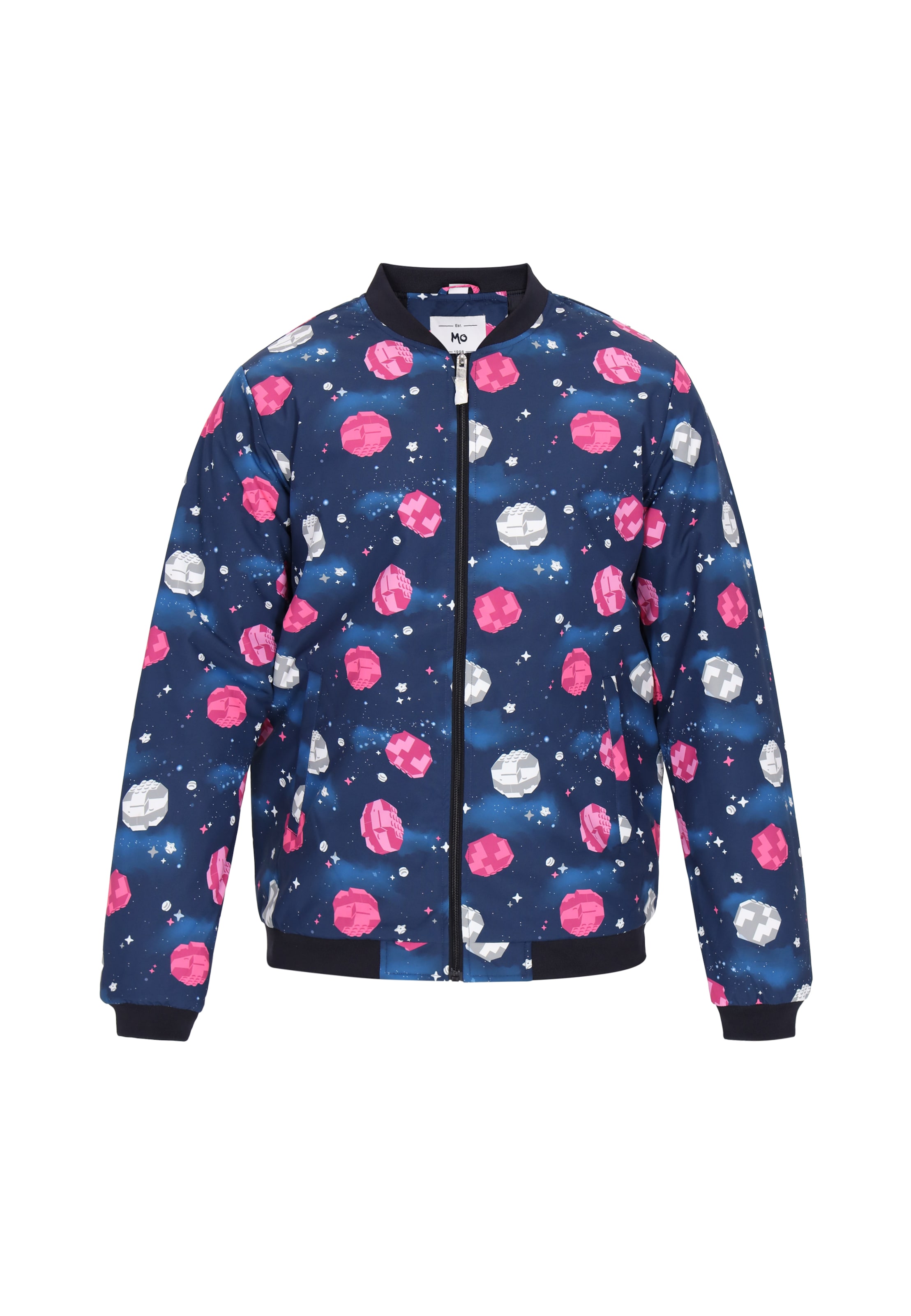 MO Демисезонная куртка в Синий: спереди