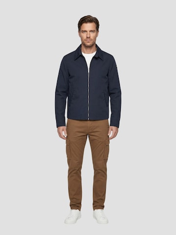 Schott NYC Between-Seasons Coat in Blue
