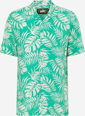 Key Largo Button Up Shirt 'HAVANNA' in Green: front