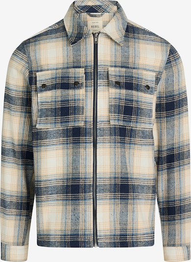 Redefined Rebel Prehodna jakna 'Pierce' | kremna / mornarska barva, Prikaz izdelka